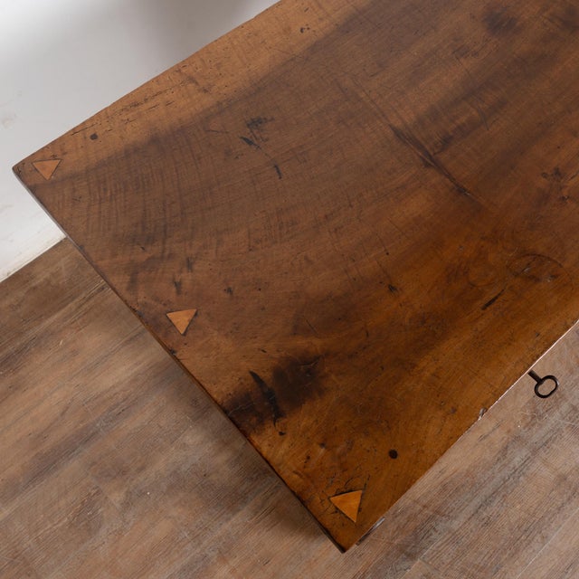 Early 19th Century Spanish Chestnut Console Table For Sale - Image 6 of 10
