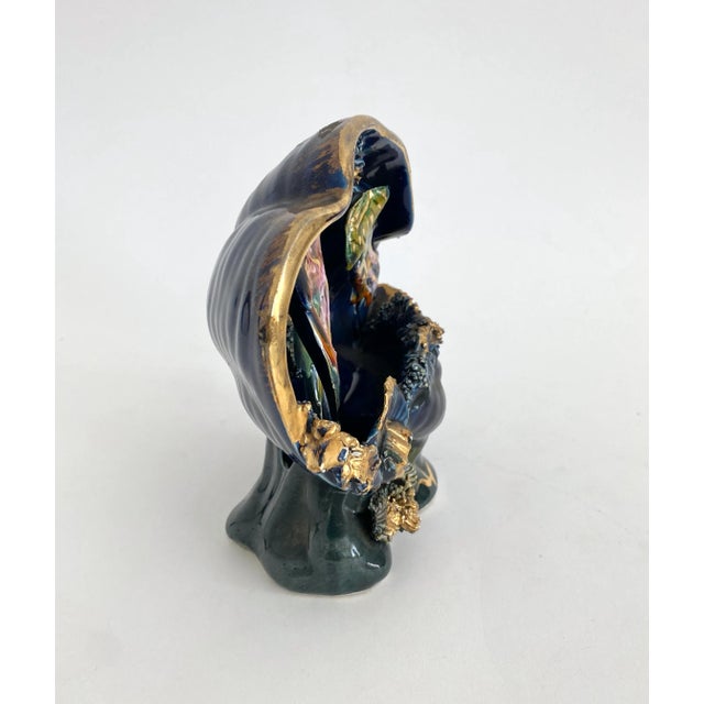 Ceramic 1950s French Vallauris Kitsch Ceramic Shell For Sale - Image 7 of 9