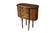 American Antique Martha Washington Walnut Spool Sewing Cabinet Chest Side Table Stand For Sale - Image 3 of 18