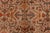 Persian Antique Persian Sultanabad Beige, Blue, Brown and Orange Handmade Wool Rug For Sale - Image 3 of 3