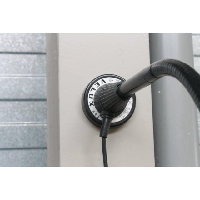 Black Industrial Velux 843 Wall Lamp with Magnet, 1970s For Sale - Image 8 of 15