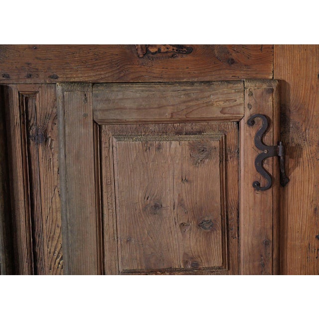 Alpine Cabinet in Pine, French Alps, Savoy, 19th Century For Sale - Image 6 of 11