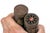 Vintage Tibetan Brass Sacred Scroll Case With Auspicious Buddhist Emblems For Sale - Image 4 of 6
