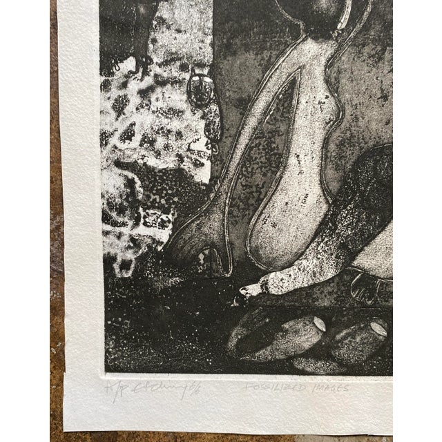 Modern 1984 Fossilized Images Modern Etching For Sale - Image 3 of 5