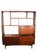 Brown Mid Century Modern Wall Unit Room Divider For Sale - Image 8 of 16