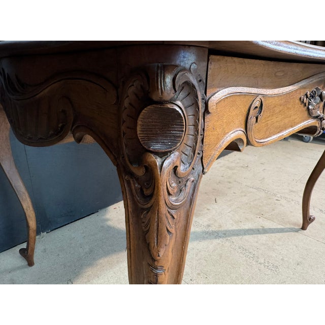 Rococo French Writing Desk, 1880 For Sale - Image 16 of 17