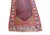 Antique Malayer Paisley Design Runner in Red, Orange, and Blue 3'8 by 16' For Sale - Image 9 of 9
