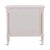 2020s White Wash Ball Leg Two-Drawer Nightstand For Sale - Image 5 of 6
