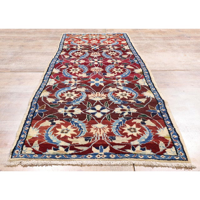 Vintage Persian Khorassan Rug Runner, 02'11 X 08'10 For Sale - Image 9 of 10