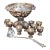 1950s Silver Plated Wallace Grapevine Punch Bowl Set - 11 Pieces For Sale