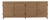 Slatted Wheat Acacia Wood Sideboard For Sale