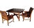 Wood Elevate Your Game Nights With This Timeless Game Table and Matching Leather Chairs For Sale - Image 7 of 12