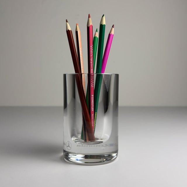 Mercedes-Benz Auto Rotonda Crystal Glass Vase by Il Giugno, 2003 For Sale - Image 17 of 17