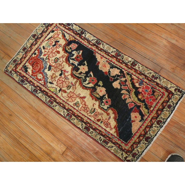 Contemporary Antique Persian Sampler Rug For Sale - Image 3 of 6