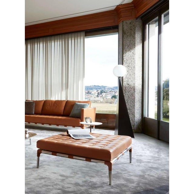 Mid-Century Modern Leather Privé Sofa by Philippe Starck for Cassina For Sale - Image 9 of 11