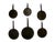 Vintage French Flat Copper Lids - Set of 6 For Sale - Image 9 of 9