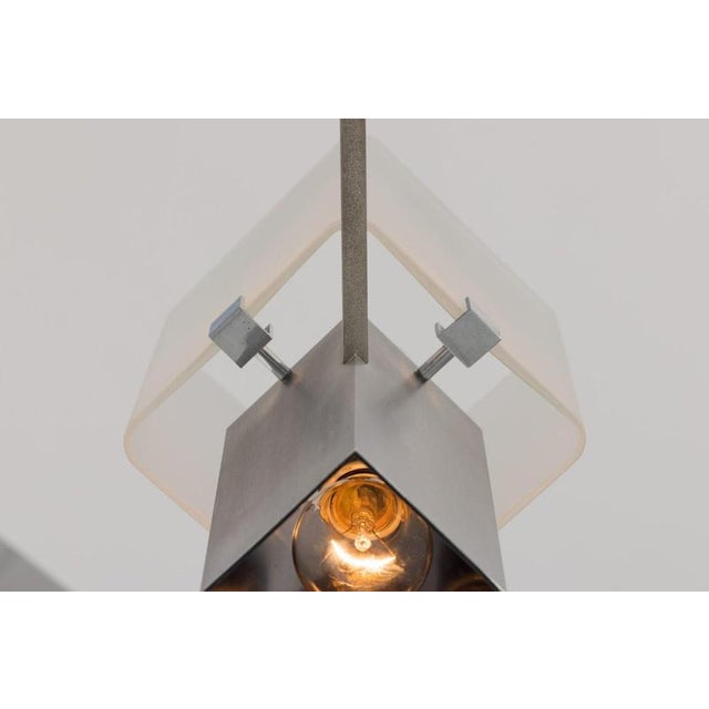 Cubic Chandelier Angelo Lelii for Arredoluce, Italy, 1972 For Sale - Image 18 of 18