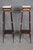 Brown Fine Pair of Fine French Louis XVI Marble Top Bronze Mounted Plant Stands 1930s For Sale - Image 8 of 8