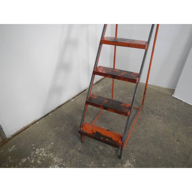 Mid-Century Iron Ladder, 1950 For Sale - Image 10 of 12