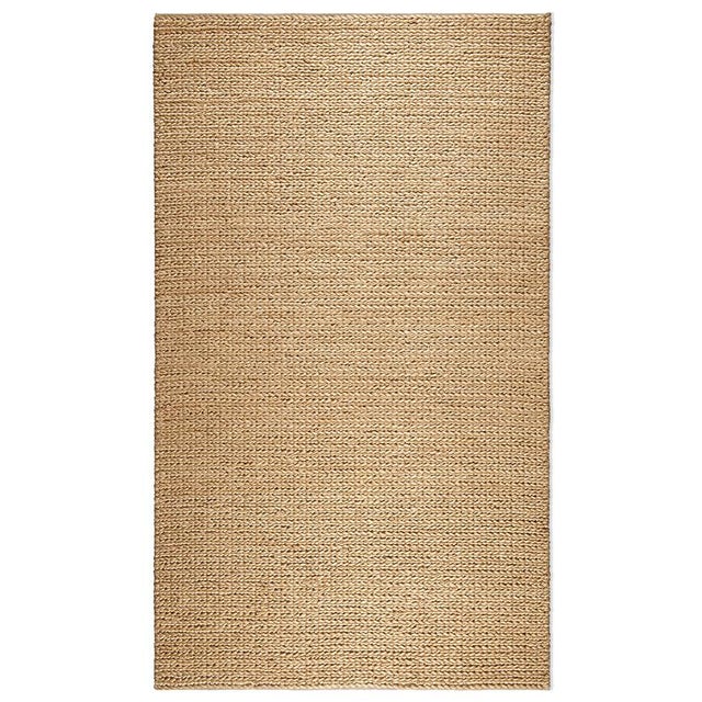 Part & Parcel Goods Jute Sample Weave Rug, 6"x6", Nutmeg For Sale - Image 4 of 4