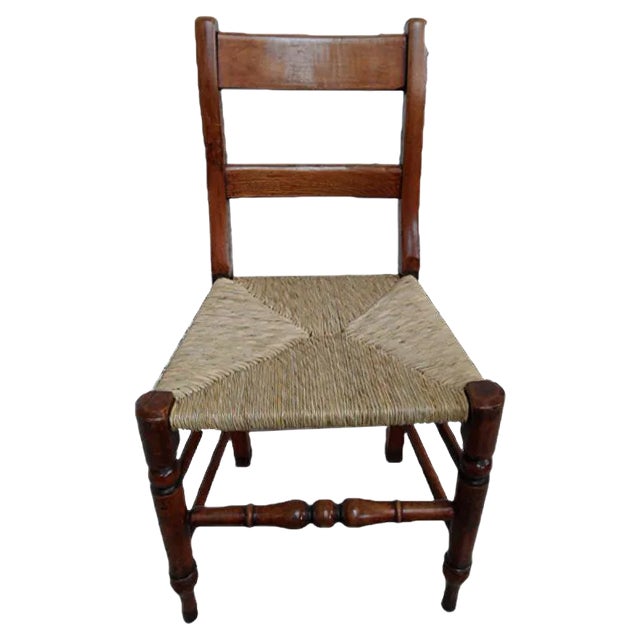 Antique French Campaign Chairs, Set of 4 For Sale
