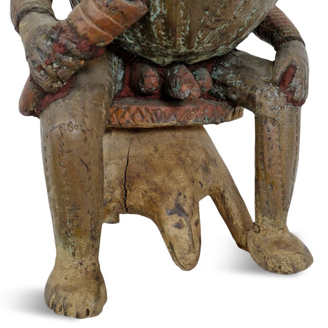 Mid 19th Century Vintage Cameroon Male / Female Fertility Sculpture For Sale - Image 5 of 7