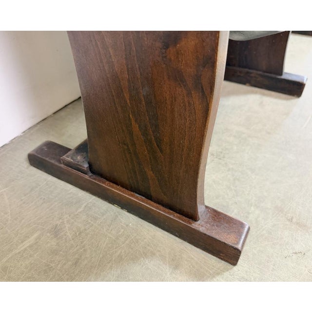 1960s Vintage Two-Seater Cinema Bench from Ton, 1960s For Sale - Image 5 of 18