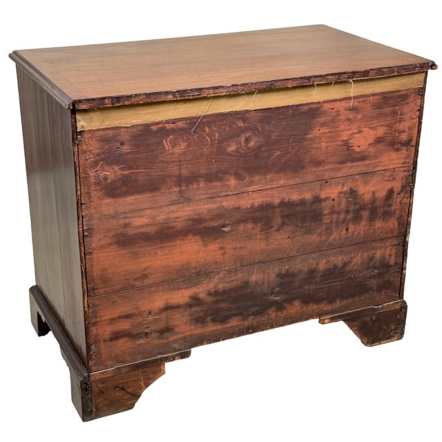 Brown Chippendale Mahogany Chest of Drawers, 1760 For Sale - Image 8 of 11