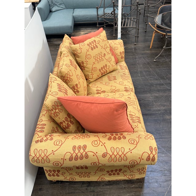 Queen Size Shabby Chic Bespoke Sleeper Sofa For Sale In San Francisco - Image 6 of 12