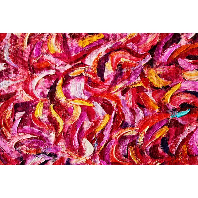 Artist Andrei Sitsko "The Garden 11. Abstract Series" Modern Original Painting For Sale - Image 6 of 13