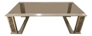 1970s Willy Luyckx Aluclair Belgian Sculptural Table