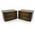 Brutalist Scandinavian MCM Mid Century Modern Oak Chests Drawers Nightstands Dresser For Sale - Image 4 of 4