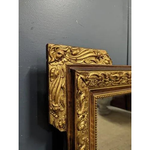Art Nouveau Style Mirror, 1900s For Sale - Image 3 of 7
