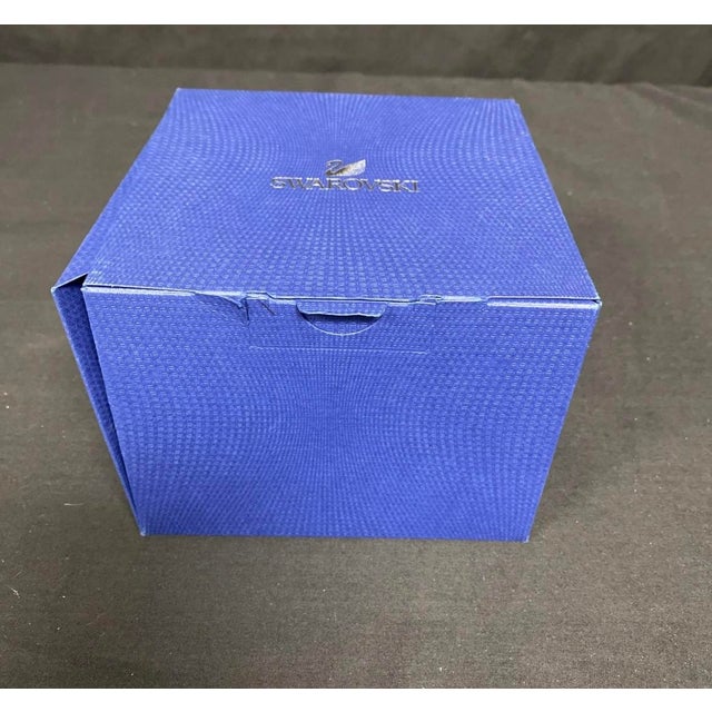 Glass Swarovski Asian Symbols Buddha Crystal Figurine SML 5064252 Genuine & Signed! For Sale - Image 7 of 10