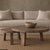 Solid elm wood in our natural finish. Please note this item is handcrafted and slight variations can be expected from...