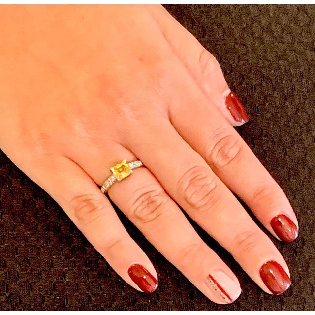 Natural Finely Faceted Quality Sapphire Diamond Ring 14k Gold 1.66 TCW Women Certified $3,990 915184 This is a Unique...