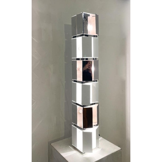 Table Lamp Model 3H attributed to Paolo Tilche for Sirrah, 1971, Set of 6 For Sale - Image 6 of 8