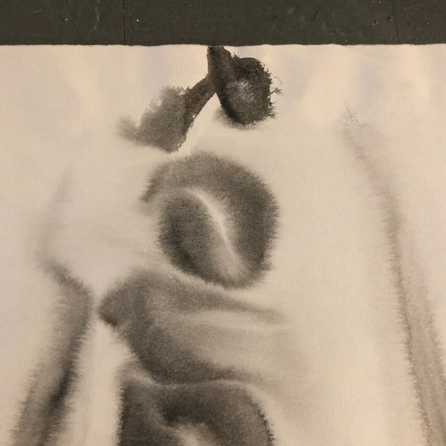 Original Vintage Abstract Figural Painting 1970’s For Sale - Image 4 of 6