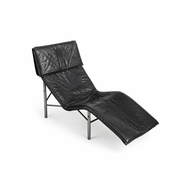 Skye Leather Chaise Longue by Tord Björklund for Ikea, 1980s For Sale - Image 6 of 6