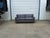Blue Vintage Mid Century Modern Dunbar Style Low Profile Sofa on Splayed Wood Legs 73” For Sale - Image 8 of 12