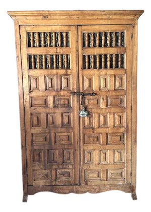 Antique Spanish Renaissance Style Cupboard Circa 1880’s