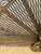 Metal Vintage Brass Fireplace Peacock Folding Fan Screen For Sale - Image 7 of 12