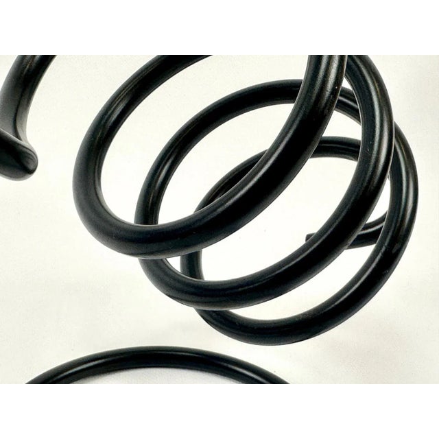 1970s Mid-Century Spring Shaped Bottle Wine Holder, 1970s For Sale - Image 5 of 9