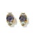 Not Yet Made - Made To Order Bochic “Orient” Tanzanite & Blue Topaz Earrings Set In 18K Gold & Silver - a pair For Sale - Image 5 of 8
