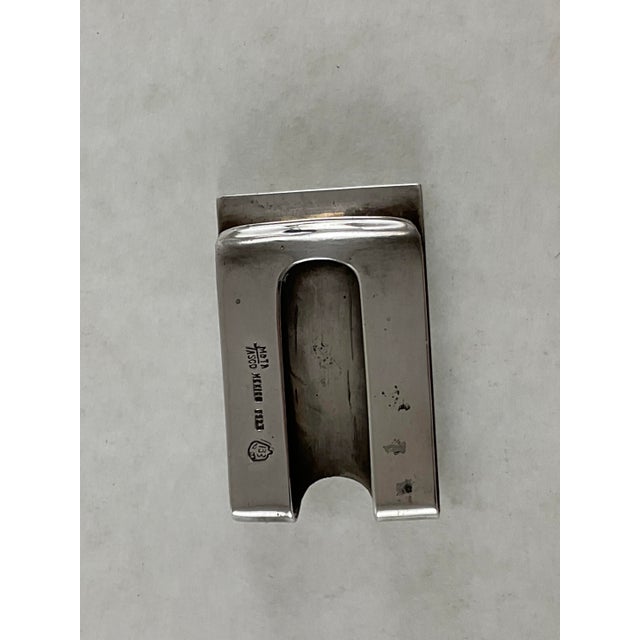 Sterling Silver Mexican Money Clip. For Sale In New York - Image 6 of 13