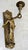 Pair of Mid 20th Century Bronze Cherub Figural Candle Sconces For Sale - Image 4 of 8