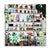 Jonas Wood Large Shelf Still Life Official Exhibition Poster Dimensions: 23 x 23 in / 58,42 x 58,42 cm Sold Unframed