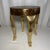 Late 20th Century Faux Tortoiseshell Doe Hoof Table - Newly Painted by Turtle and Crane - John Dickinson Style - Newly Painted For Sale In Mobile - Image 6 of 7
