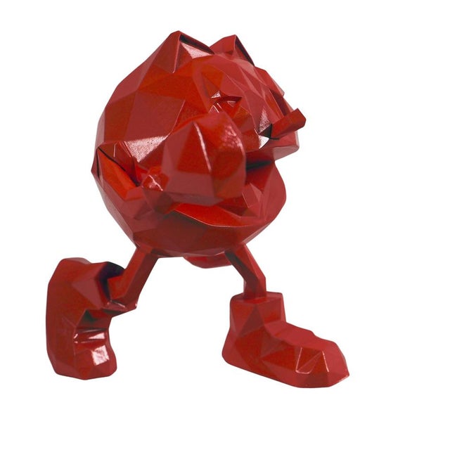 Contemporary Red Resin Pac Man from Richard Orlinski For Sale - Image 3 of 7