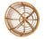 Mid-Century Modern Woven Rattan Basket on a Pedestal Base, Italy, 1960s For Sale - Image 3 of 6